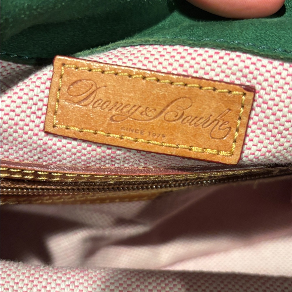 Dooney & Bourke Florentine Leather "The Smith" Satchel - Picture 7 of 9